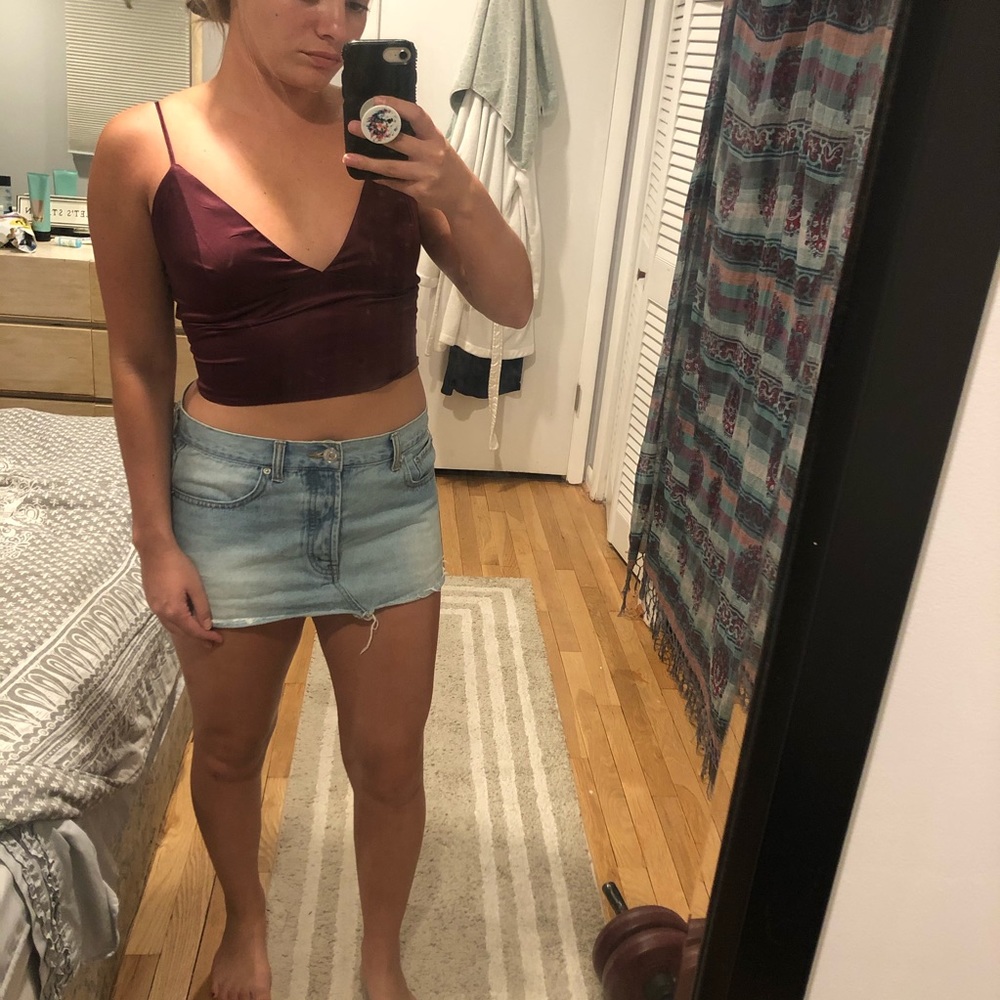 Jean skirt